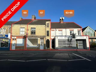 63-65, 67 & 69, Oundle Road, Peterborough, Investment / Other / Retail For Sale - Oundle Road