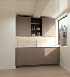 Smoke & Mirrors Building, 57-59 Beak Street, London, Office To Let - Kitchen CGI