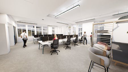 15 Exchange Place, Glasgow, Office To Let - Open Plan Office