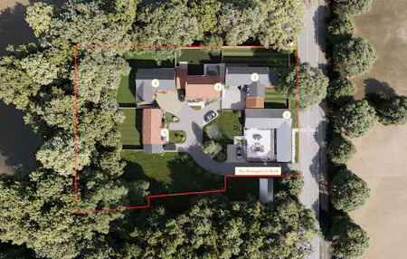 The Perruquiers Yard, Banbury, Development Potential / Residential Development For Sale - Aerial View.jpg