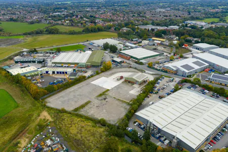 Site 2 - Modal 21, Adlington Business Park, Macclesfield, Industrial/Logistics / Open Storage To Let - Aerial 2.jpeg