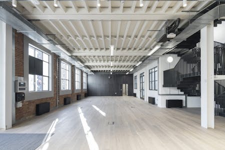 Judd House, 18-29 Mora Street, London, E (Commercial / Business / Service) / Office To Let - ground floor with staircase 2.jpg