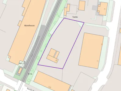 1A Greycaine Road, Watford, Industrial For Sale - OS MAP.png