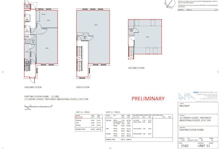 Unit 11, Centre Court, Pontypridd, Office To Let - 11 Centre Court floor plans.JPG