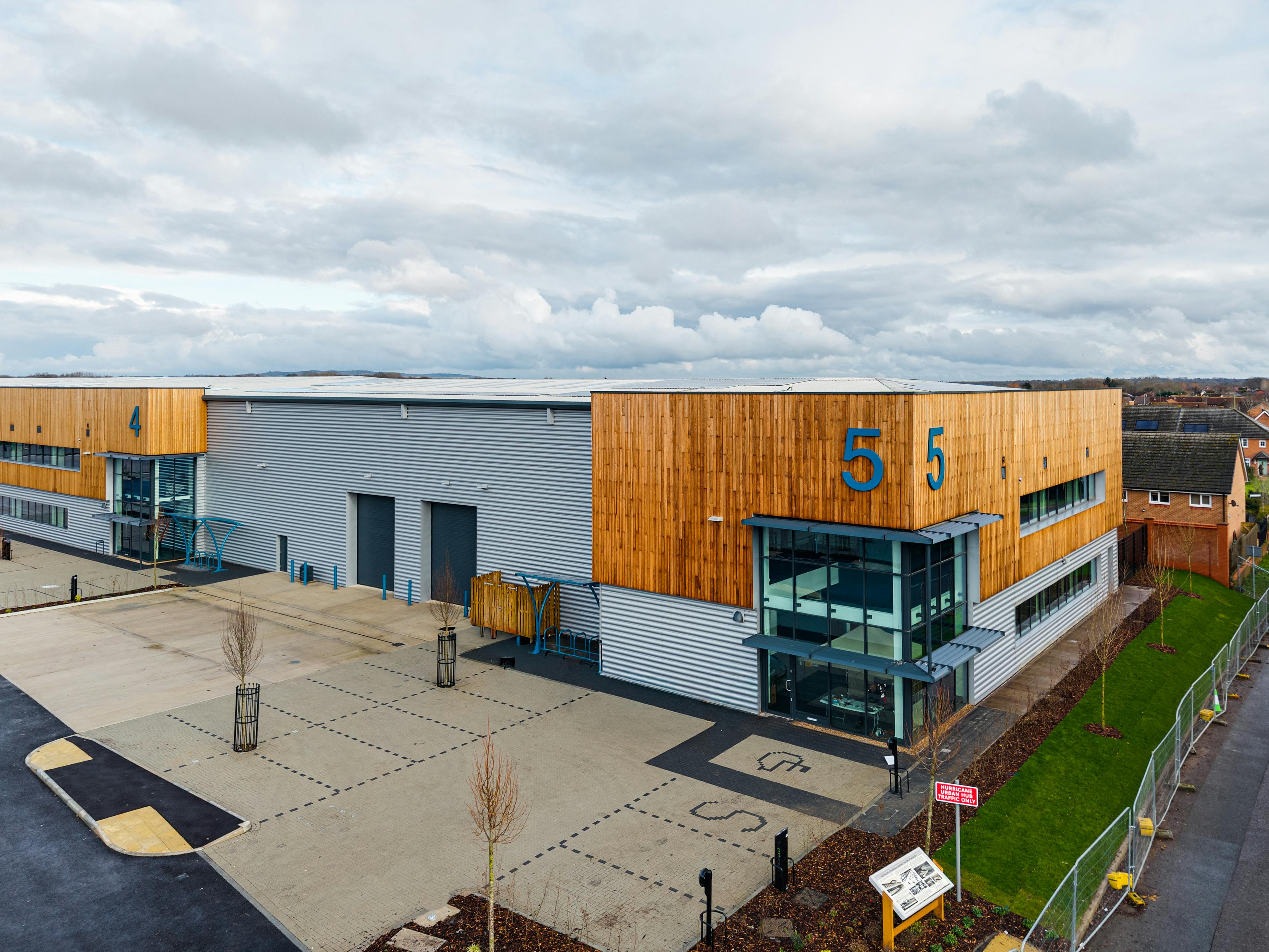 Unit 5, Hurricane Urban Hub, Reading, Berkshire, Warehouse & Industrial To Let - drone_day_0022.jpg