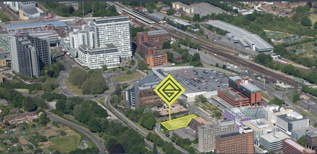 Glasshouse, Basingstoke, Investment / Development / Investment / Development / Residential / Leisure / Investment / Development / Investment / Development / Leisure / Other / Office / Other / Retail For Sale - Glasshouse_aerial 2.jpeg