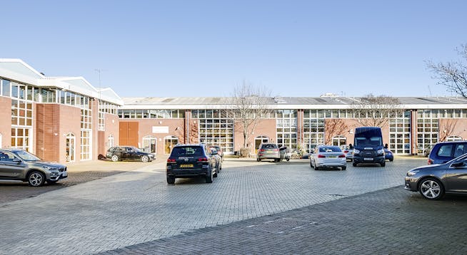 Unit 1, Hurlingham Business Park, Sulivan Road, Fulham, Office For Sale - Unit 1 Hurlingham Business Park Fulhan SW6 Office building for Sale West LondonEXT car park.jpg