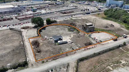 Beckton Gas Works, Armada Way, London, Open Storage To Let - Outlined 4B.png