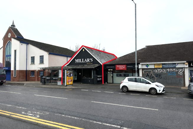 135B Upper Lisburn Road, Belfast, Retail To Let - Red line.PNG