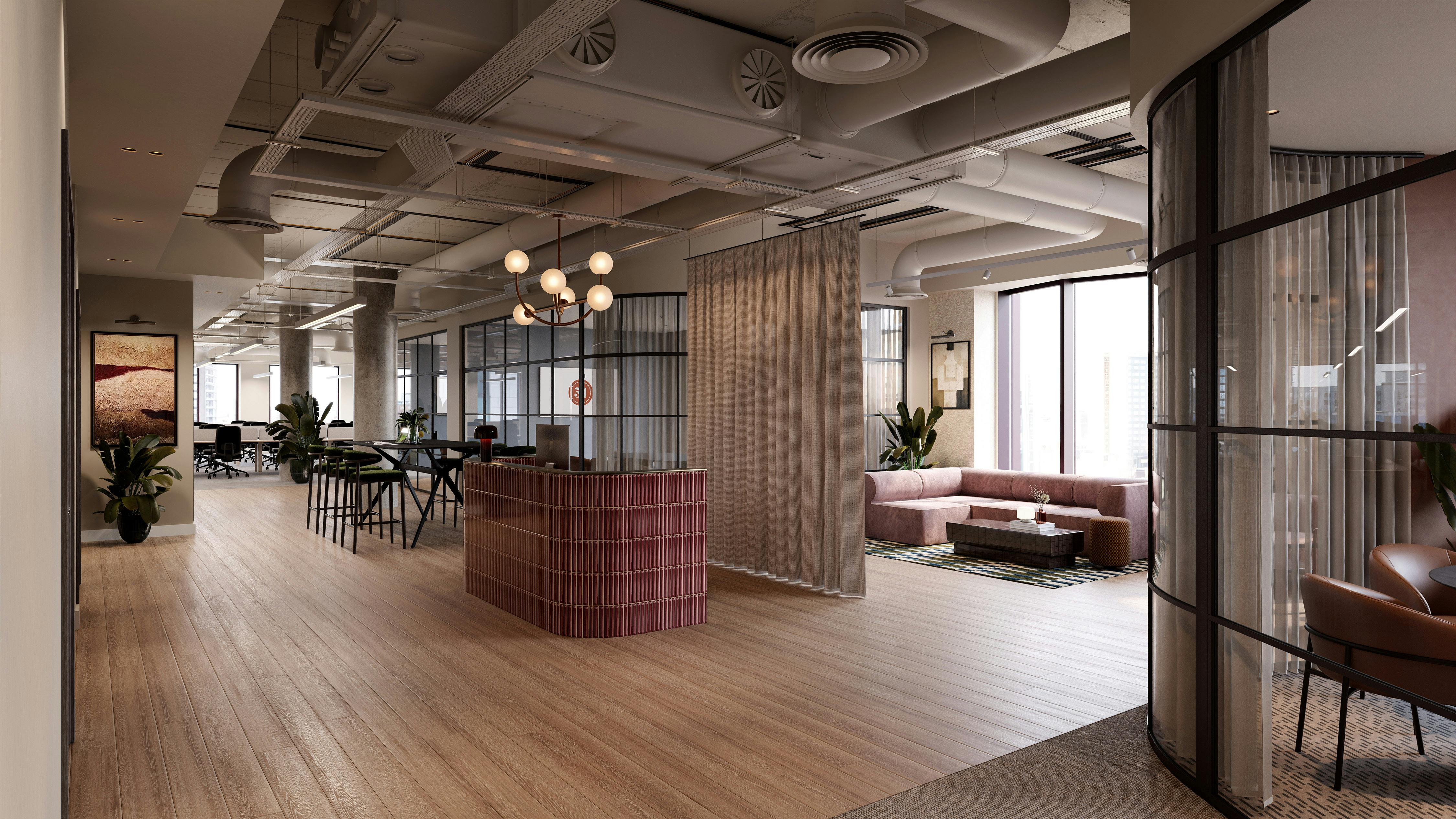 31 Wellington Street, Leeds, Leeds, Offices To Let - Final 7th Floor Reception Cam1 4500px.jpg