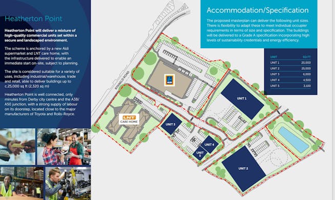 Heatherton Point, Rynkeld Road, Derby, Distribution Warehouse To Let / For Sale - Heatherton point specification.JPG