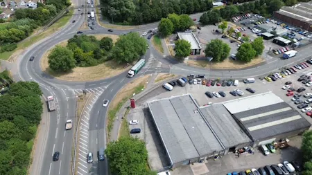 Unit 1, Spytty Road, Newport, Industrial / Retail – Warehouse / Trade Counter To Let - Spytty Aerial 2.jpg