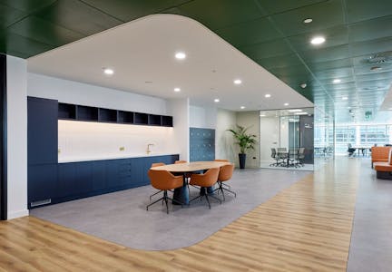 50 Bank Street, London, Office To Let - Kitchen breakout 1.jpg