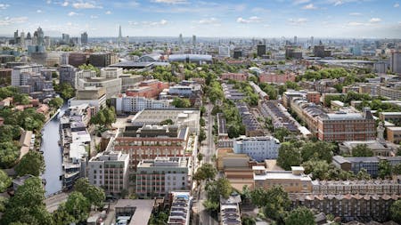 St Pancras Campus, St Pancras Campus, King's Cross, Office To Let - 20230523WRESt_Pancras_Campus_Aerial.jpg