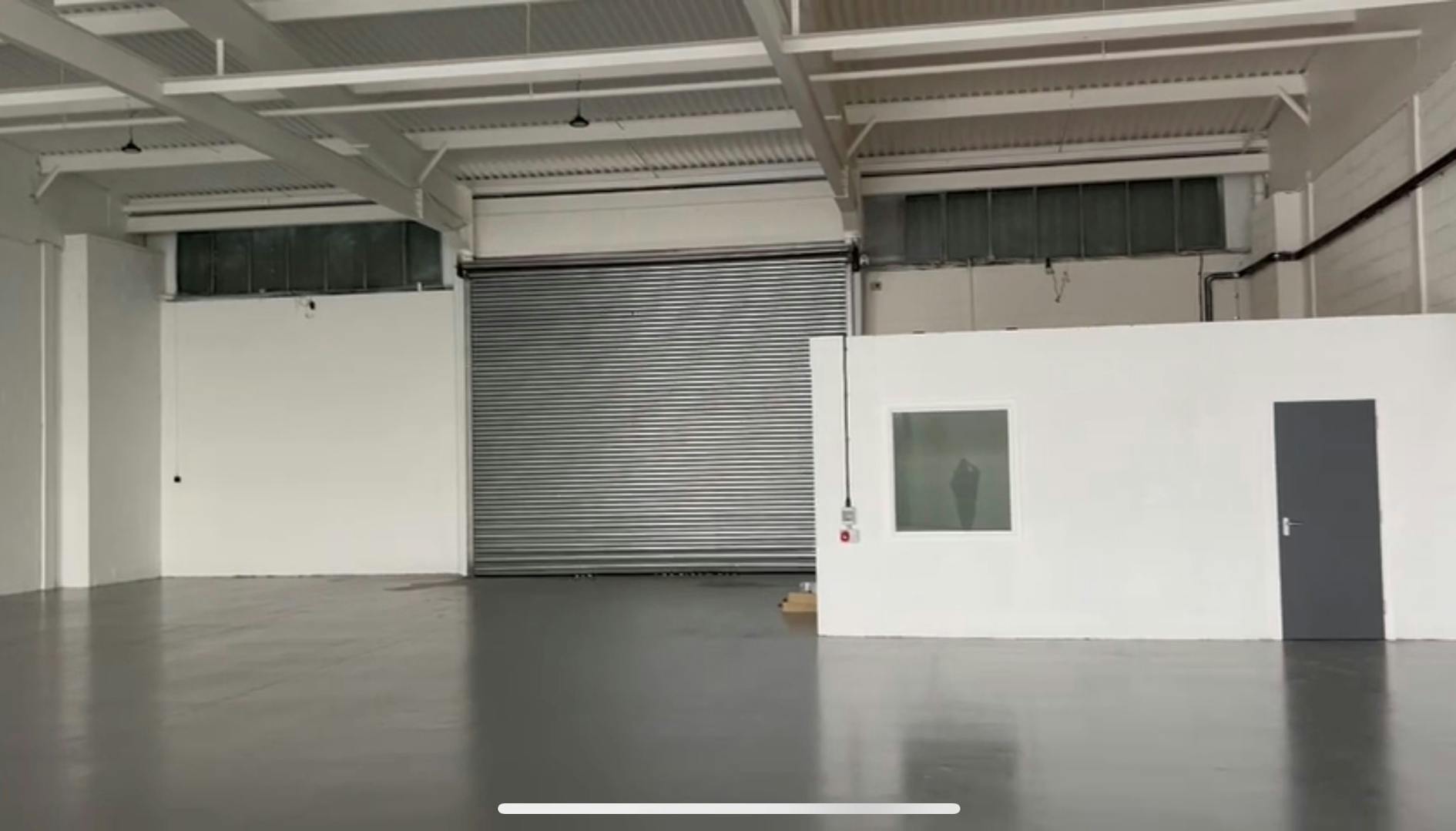 Oaklea House, Limesquare Business Park, Peterborough, Industrial To Let - Unit F interior roller shutter office