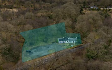 Land Development Opportunity, Former Bonnie Braes Cafe, Arrochar, Loch Lomond For Sale - BORDER DJI_0383.jpg