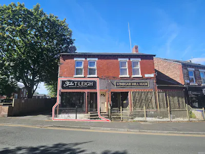 4A Royle Green Road, Manchester, Leisure / Retail To Let - 4a Royle Green Road front image.jpeg