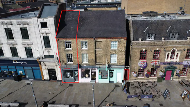 4 Queen Street, Peterborough, Offices / Retail To Let - Front.jpg