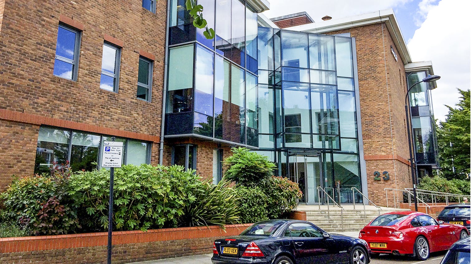 Eyot Gardens House, 23 Eyot Gardens, Hammersmith, Office To Let - Eyot Gardens House Hammersmith W6 office for rent West london Eyot Entrance B Main 2015.jpg