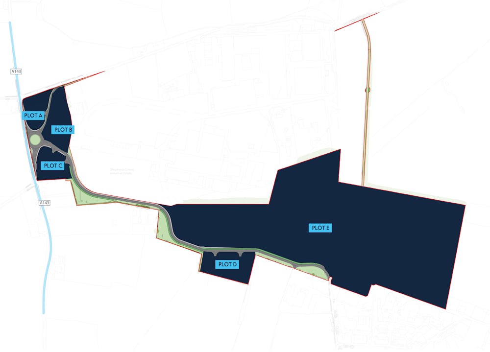 Stanton Business Park, Shepherds Grove - siteplan.jpg