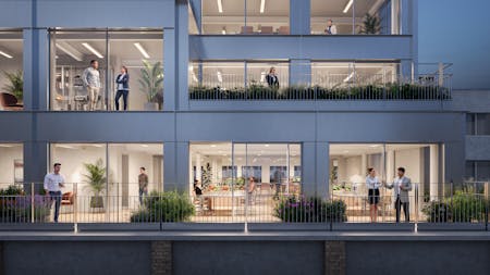 16 Berners Street Fitzrovia, London, Office To Let - p25273 Orwell House 08_Terrace_0618_PS.jpg