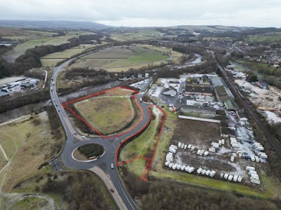 Industrial/Retail Development Opportunity For Sale, Haltwhistle, Development Land / Land For Sale - Hadrian BP Red Outline.jpg