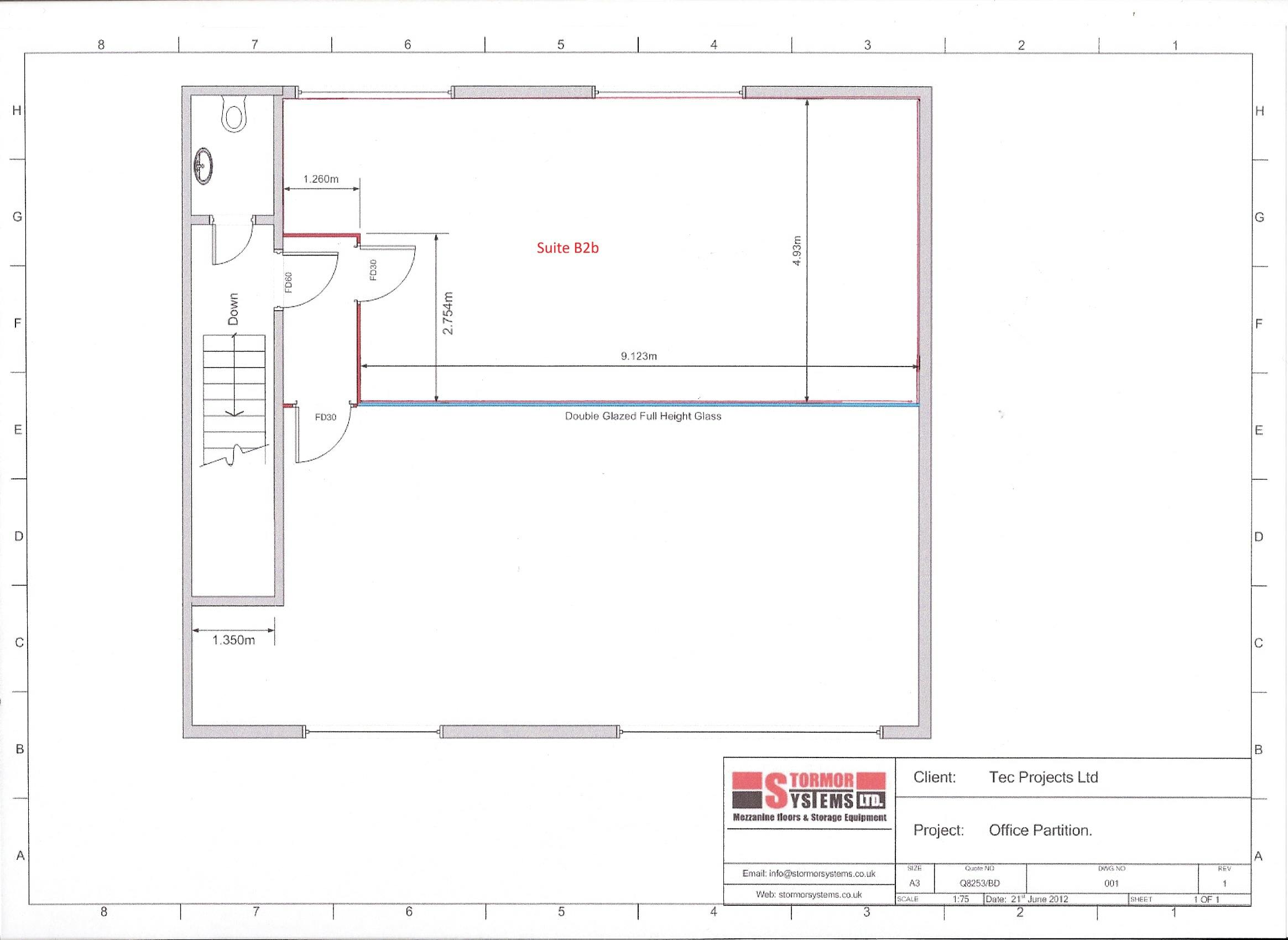 Suite B2b Yeoman Gate, Worthing, Office To Let - Suite B2b Yeoman Gate - Floorplan.jpg