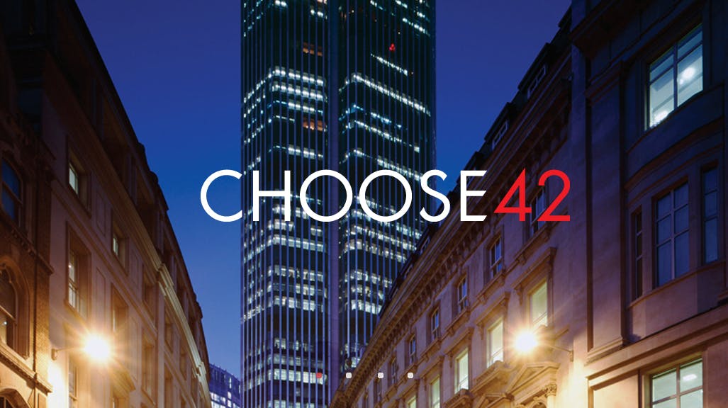 Test Property, 25 Old Broad Street, London, Office Lease Assignment - Tower 42 picture No. 1