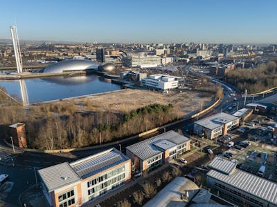 Merchant House, Watermark Business Park, Glasgow, Office To Let - Aerial.jpg