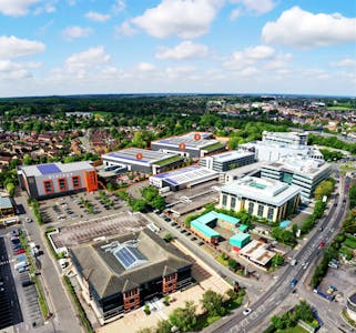 Units 1-3 Causeway Central, Lovett Road, Staines-Upon-Thames, Industrial / Warehouse To Let - Aerial 123 - CGI