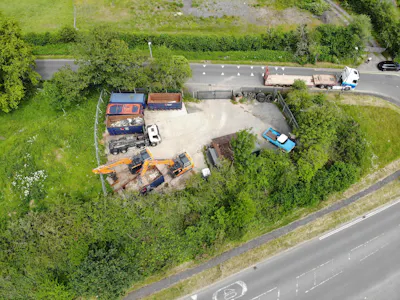 Beoley Lane Compound, Beoley, Redditch, Open Storage To Let - DJI_0520.JPG