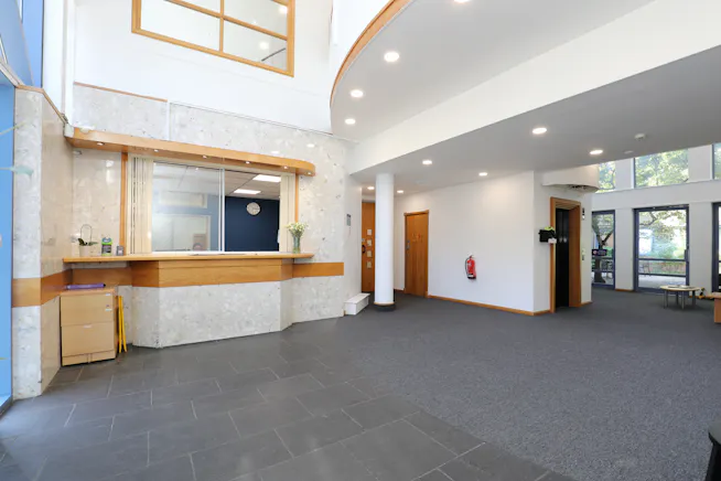 Alexandra Gate Business Centre, Cardiff, Offices To Let - Full View of Ground Floor Reception.jpg