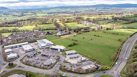 Barrow Brook Business Park, Barrow Brook Business Park, Clitheroe, Land To Let / For Sale - Front Hi Res Aerial Photo  Clitheroe.jpg