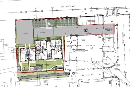 Land Behind The Rose Inn, Warrington, Development / Residential For Sale - Proposed Site Layout for Brochure.jpg