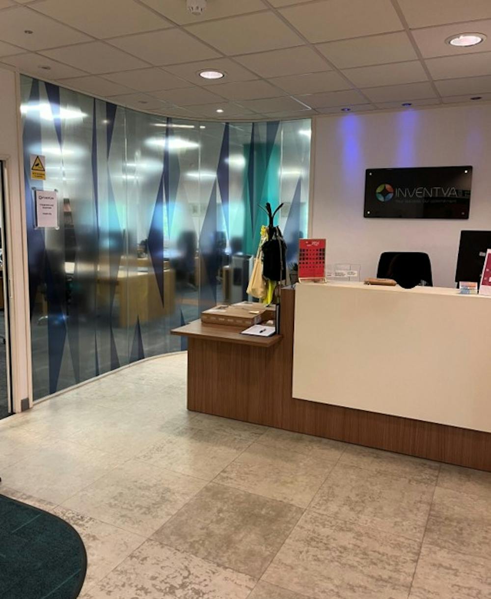 First Floor Office 520 Birchwood Boulevard - Birchwood Boulevard reception.jpg