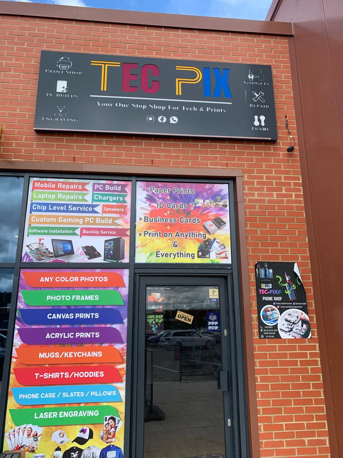 Unit 5b (Tec Pix), Bishop Auckland Retail & Leisure Park, Bishop Auckland, Other / Restaurant / Cafe / Retail To Let - Front View.jpg