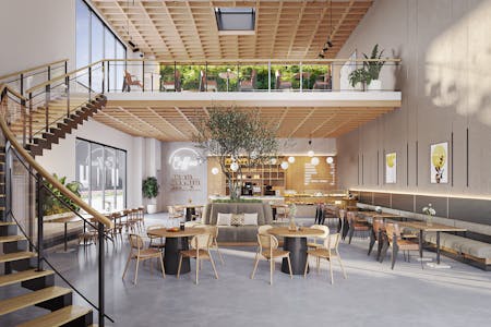Fintech Hub – Innovative Workspace for SMEs, Startups & Creatives, Al Quoz, Dubai, Office To Let - 251014_D02_Fintech District_View21_Coffee shop.jpg