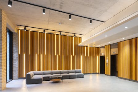 2 Leonard Circus, London, Office To Let - Reception 1