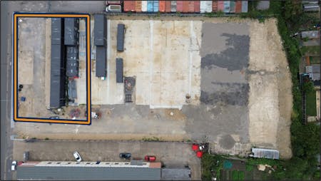 Land at Waltham Cross, Cheshunt, Open Storage To Let - Waltham Cross outlined.png