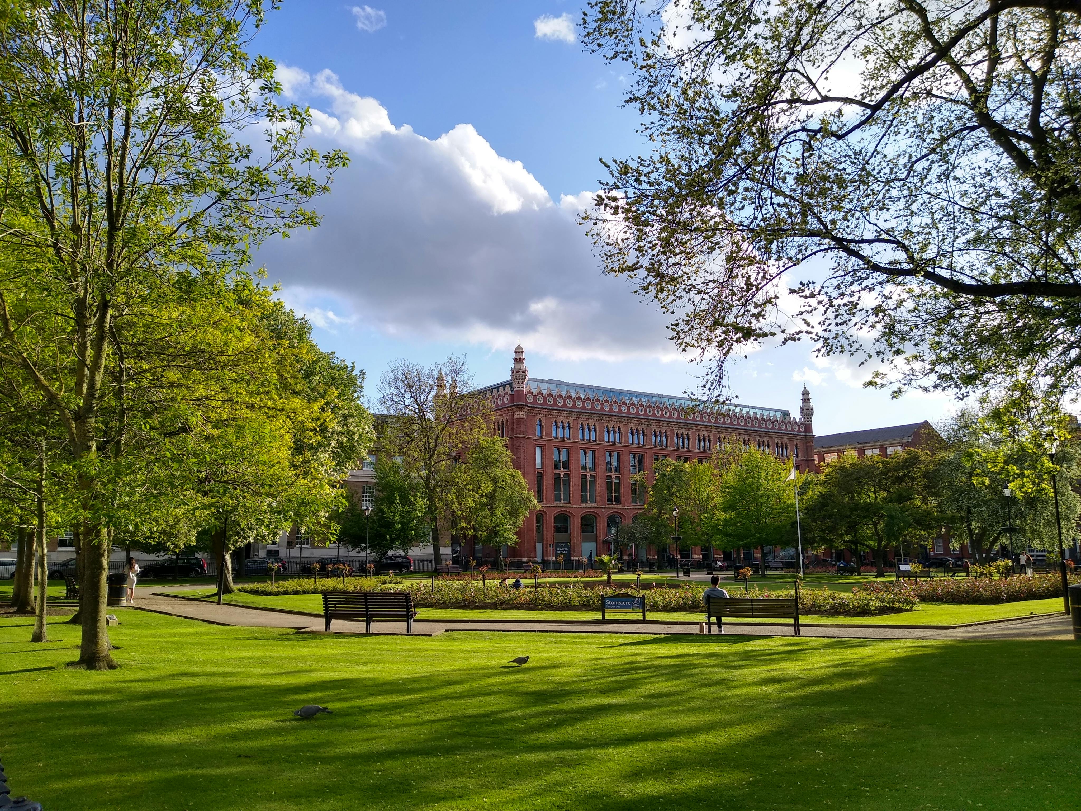 25a Park Square West, Leeds, Offices To Let - Park Sq from NE May evening.jpg