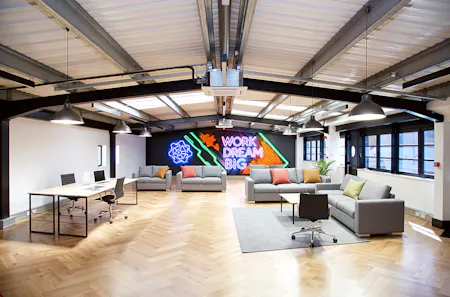 Spectrum House, London, Office To Let - Firefly_Enhance this empty office space without changing its architecture. Transform it into  180725.png