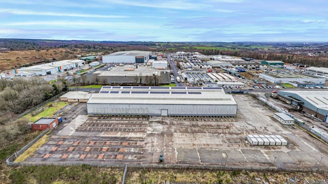 3 Blairlinn Road, 3 Blairlinn Road, Glasgow, Industrial To Let / For Sale - Aerial Rear.jpg