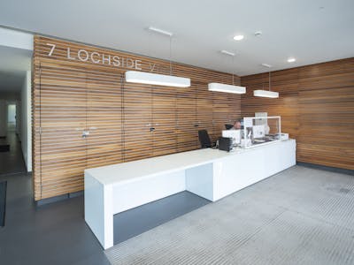 7 Lochside View, Edinburgh, Office To Let - 7 Lochside View  Reception desk.jpg