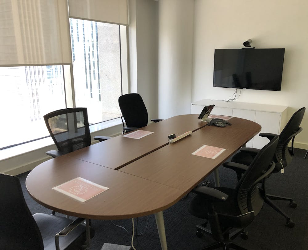 Fitted & Furnished Office Space, Emaar Square - Building 4 (High Floors) - 7th Floor Meeting Room.JPG