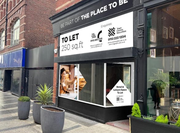 Unit 13-15 Harewood Street, Leeds, Leisure / Retail To Let - Image of external front fascia.PNG