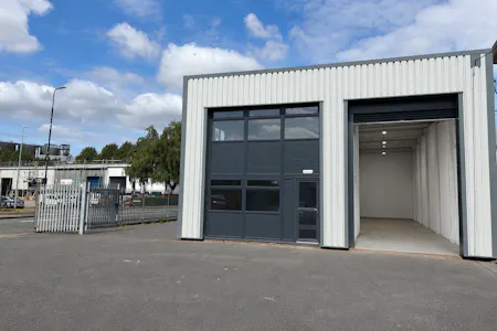 Guinness Estate, Guinness Road, Trafford Park, Industrial / Trade Counter / Urban Logistics To Let - 3 Guinness external open shutter 1.png