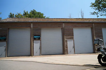 Buildings at Slades Farm, Bramley Surrey, Industrial / Light Industrial / Office / Other To Let - Lorry bay external.JPG