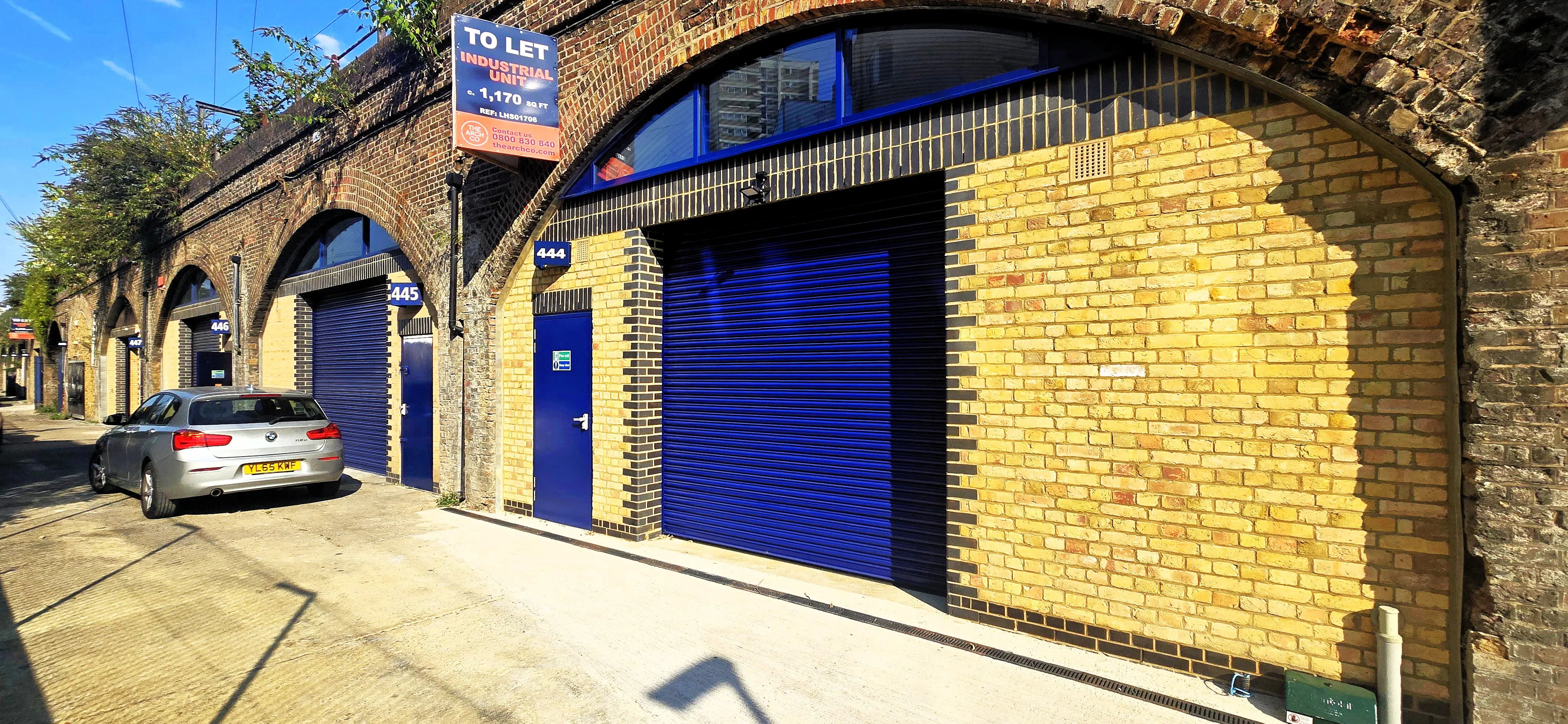 Arch 445, Burdett Road, Bow, London