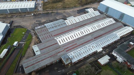 Unit A, Waterside, Glossop, Industrial To Let / For Sale - Aerial  Unit A Waterside.JPG