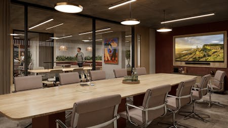 Christopher Yard, 67 Wilson Street, London, Office To Let - Meeting Room CGI.jpg